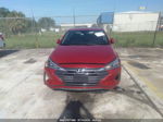 2019 Hyundai Elantra Sel Red vin: 5NPD84LF3KH448840