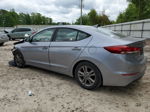 2017 Hyundai Elantra Se Silver vin: 5NPD84LF4HH001362