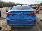 2017 Hyundai Elantra Se Синий vin: 5NPD84LF4HH013365