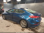 2017 Hyundai Elantra Se Blue vin: 5NPD84LF4HH017447