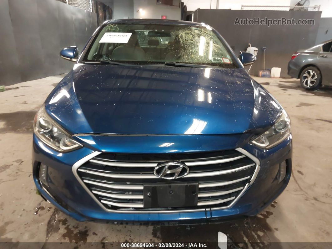 2017 Hyundai Elantra Se Blue vin: 5NPD84LF4HH017447