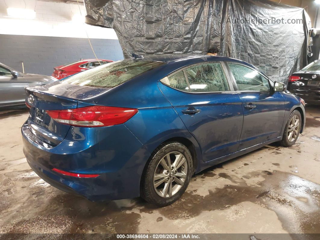 2017 Hyundai Elantra Se Blue vin: 5NPD84LF4HH017447