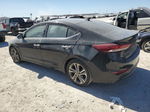 2017 Hyundai Elantra Se Черный vin: 5NPD84LF4HH026634