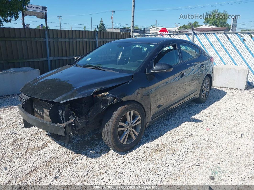 2017 Hyundai Elantra Se Black vin: 5NPD84LF4HH028691