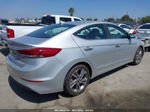 2017 Hyundai Elantra Limited Silver vin: 5NPD84LF4HH039206