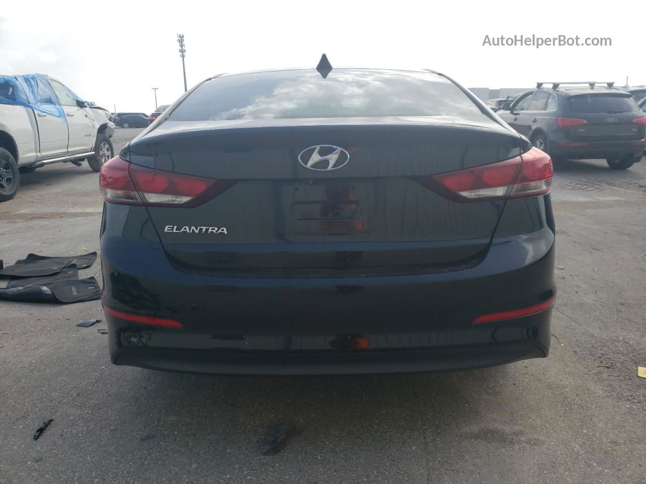 2017 Hyundai Elantra Se Black vin: 5NPD84LF4HH040503