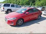 2017 Hyundai Elantra Se Red vin: 5NPD84LF4HH053624