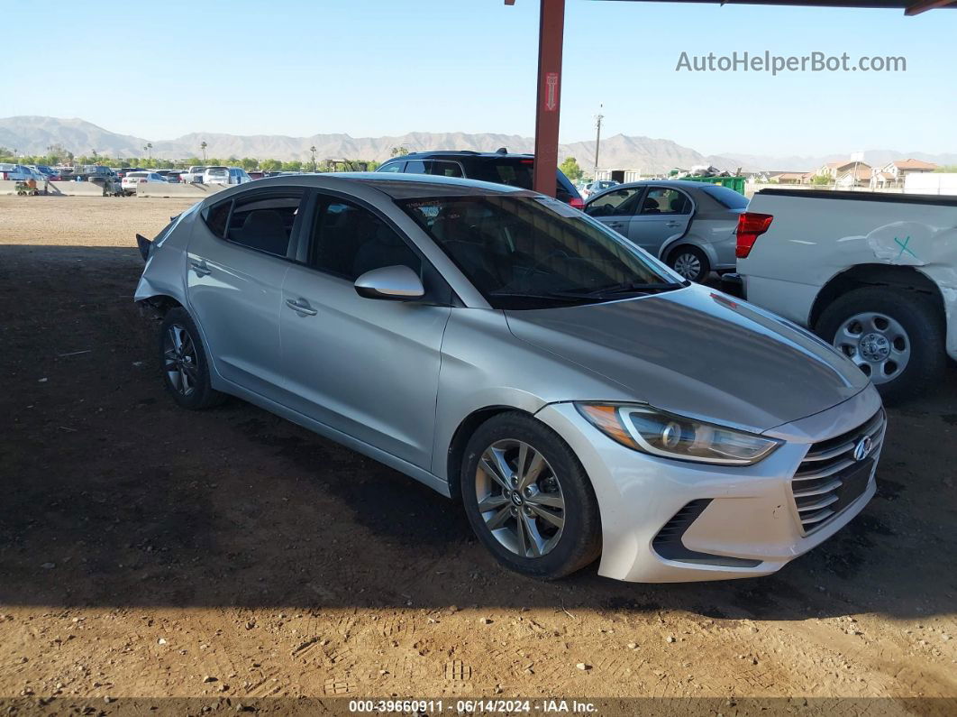 2017 Hyundai Elantra Se Silver vin: 5NPD84LF4HH084016