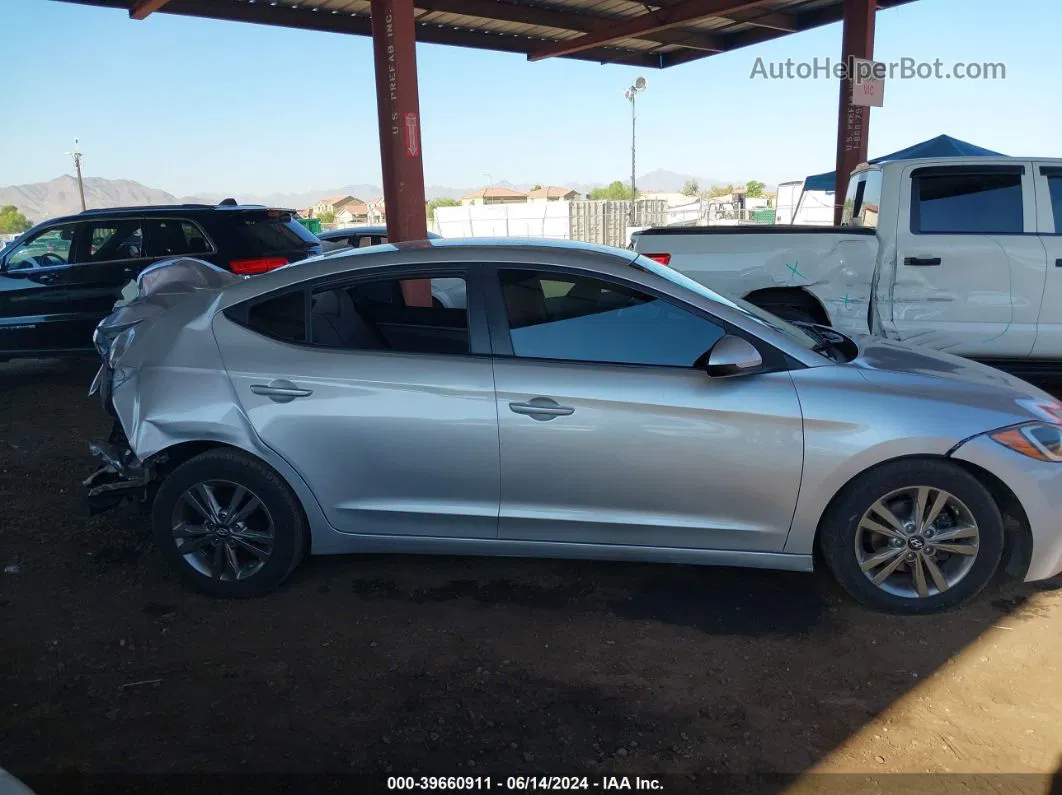 2017 Hyundai Elantra Se Silver vin: 5NPD84LF4HH084016