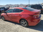 2017 Hyundai Elantra Se Red vin: 5NPD84LF4HH118312