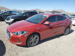 2017 Hyundai Elantra Se Red vin: 5NPD84LF4HH118312