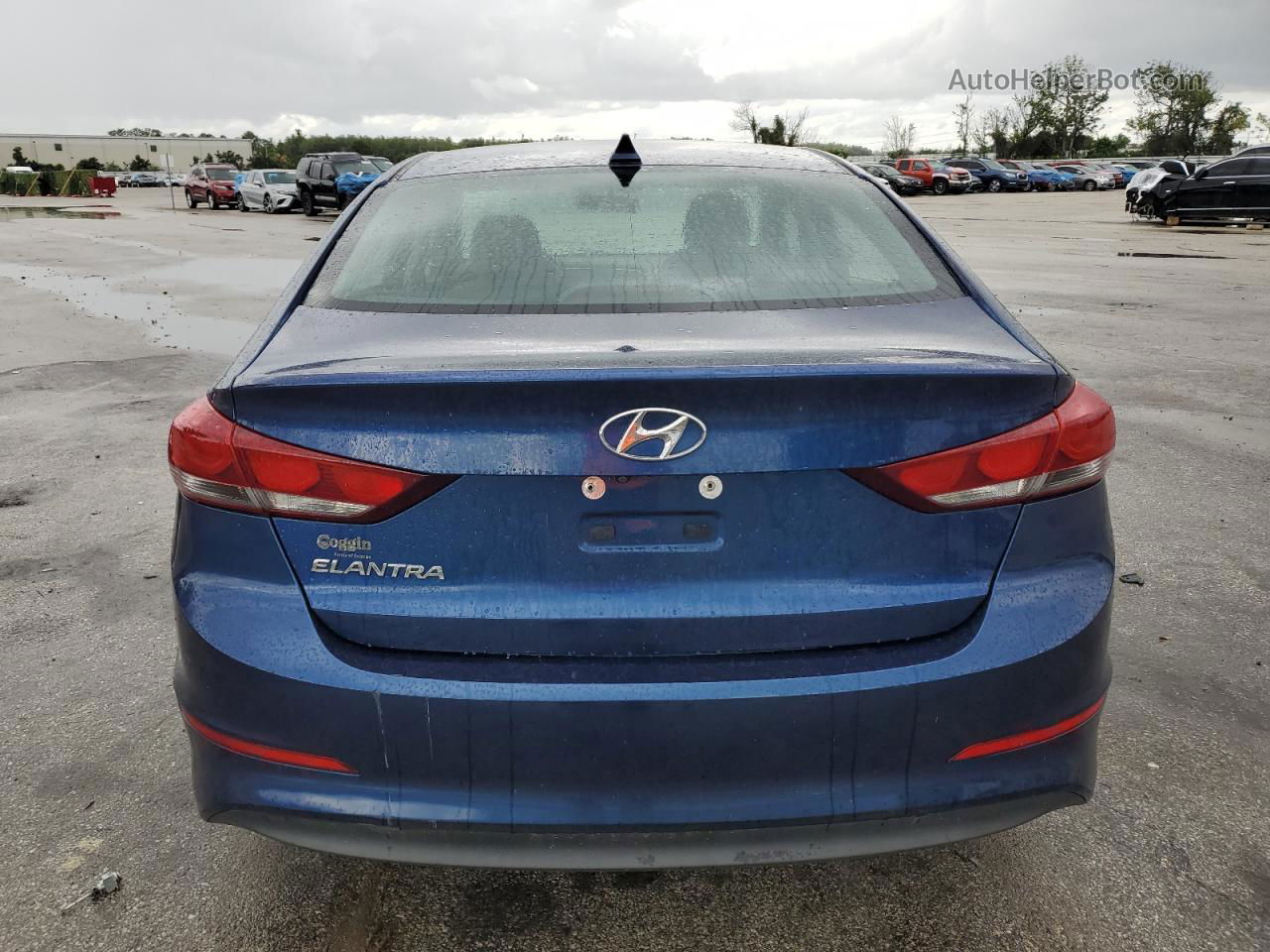 2017 Hyundai Elantra Se Blue vin: 5NPD84LF4HH123669