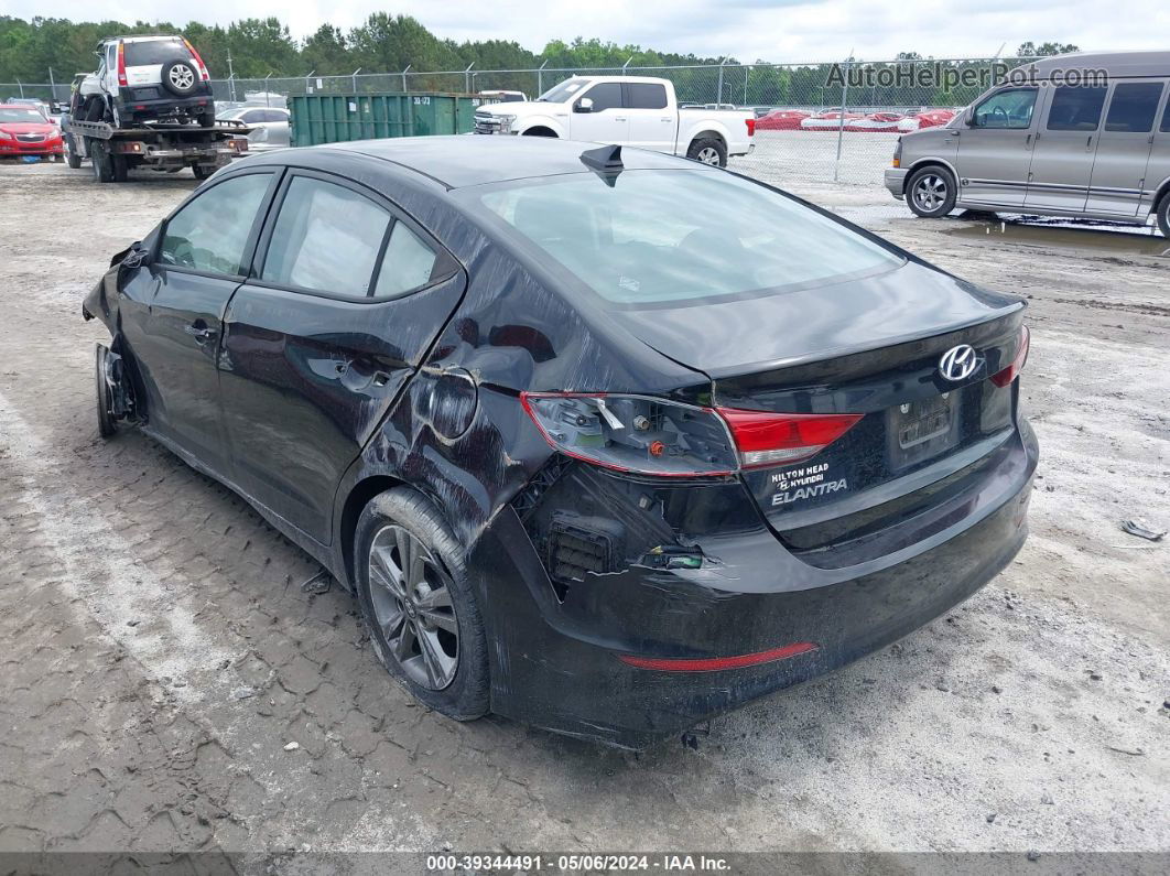 2017 Hyundai Elantra Value Edition Black vin: 5NPD84LF4HH145901