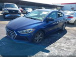 2017 Hyundai Elantra Se Blue vin: 5NPD84LF4HH150886