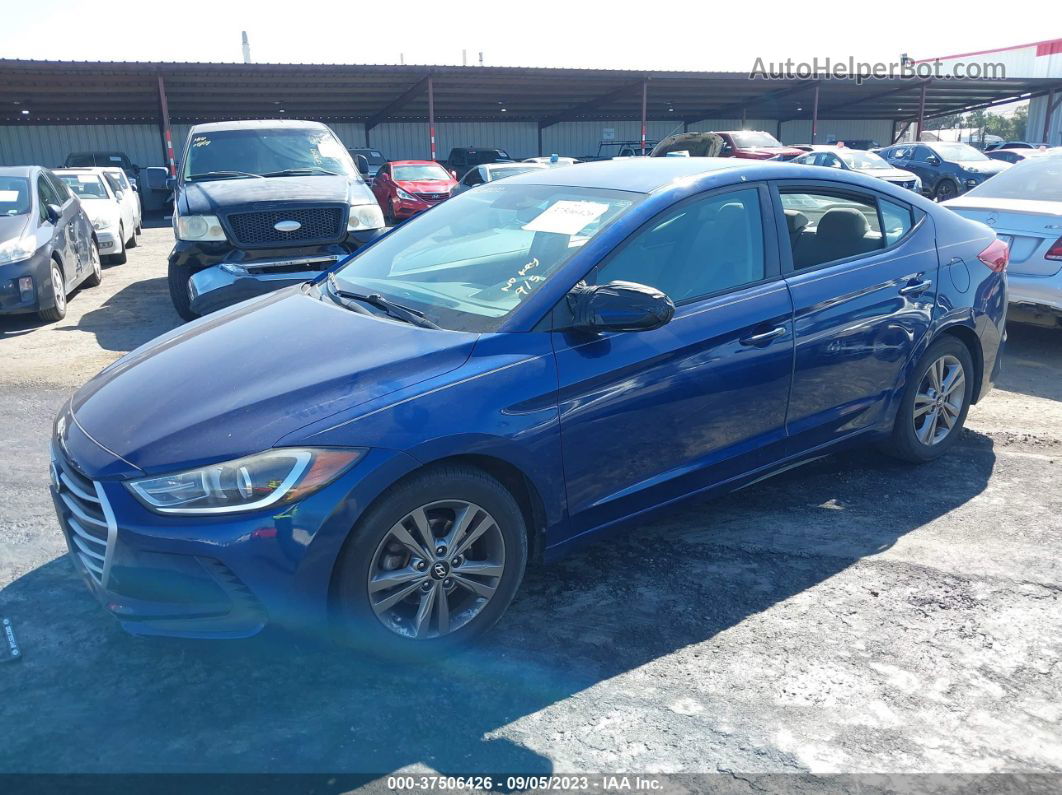 2017 Hyundai Elantra Se Blue vin: 5NPD84LF4HH150886