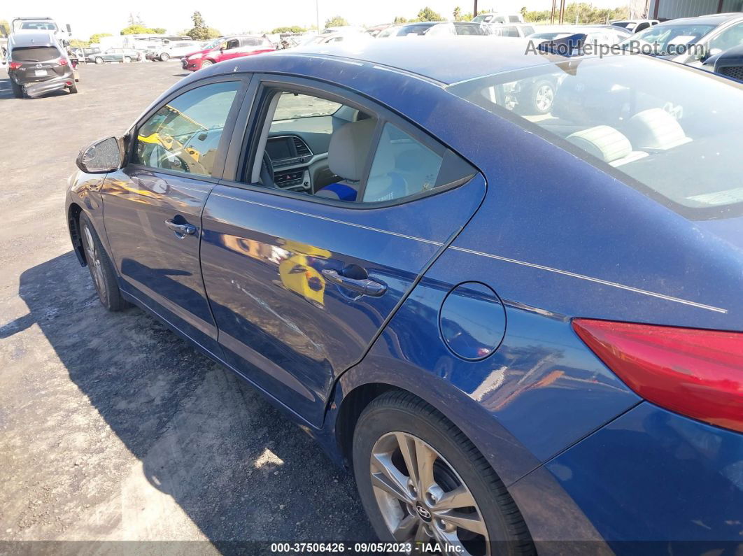 2017 Hyundai Elantra Se Blue vin: 5NPD84LF4HH150886