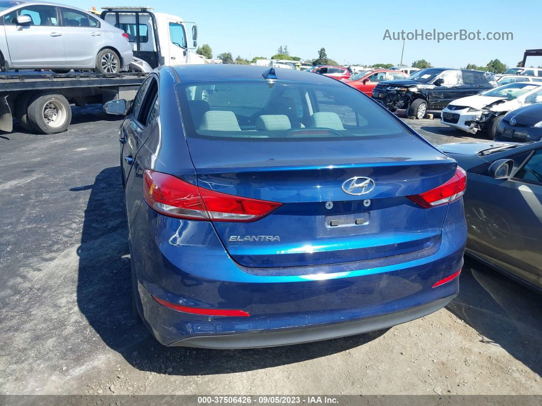 2017 Hyundai Elantra Se Blue vin: 5NPD84LF4HH150886