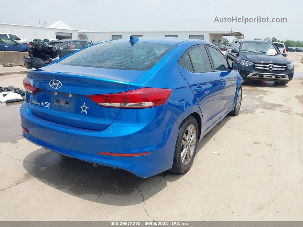 2017 Hyundai Elantra Value Edition Синий vin: 5NPD84LF4HH169342