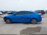 2017 Hyundai Elantra Value Edition Синий vin: 5NPD84LF4HH169342