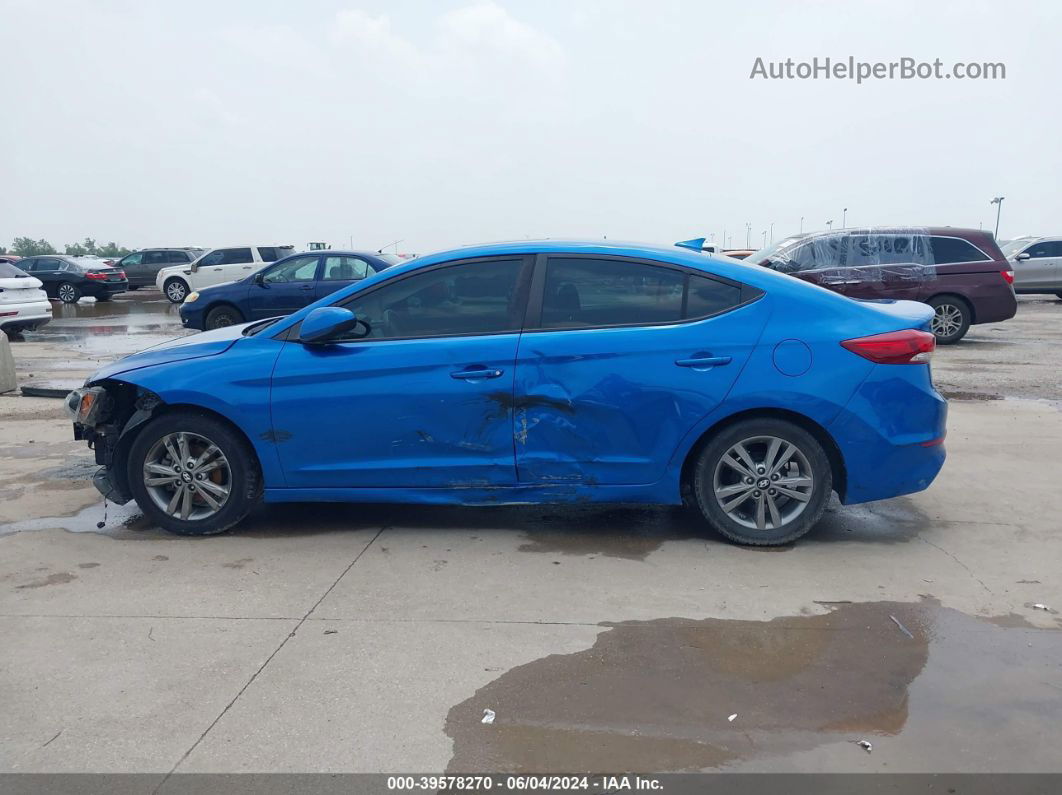 2017 Hyundai Elantra Value Edition Синий vin: 5NPD84LF4HH169342