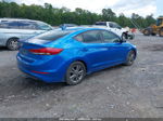 2017 Hyundai Elantra Value Edition Blue vin: 5NPD84LF4HH173729