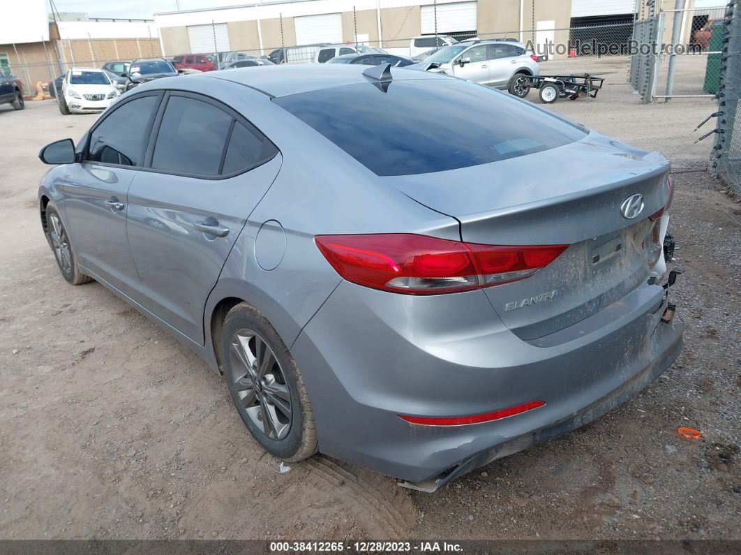 2017 Hyundai Elantra Value Edition Gray vin: 5NPD84LF4HH184875