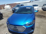 2017 Hyundai Elantra Se Blue vin: 5NPD84LF4HH209161