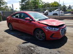 2017 Hyundai Elantra Se Red vin: 5NPD84LF4HH210889