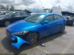 2018 Hyundai Elantra Sel Blue vin: 5NPD84LF4JH214558