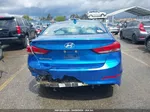 2018 Hyundai Elantra Sel Blue vin: 5NPD84LF4JH214558