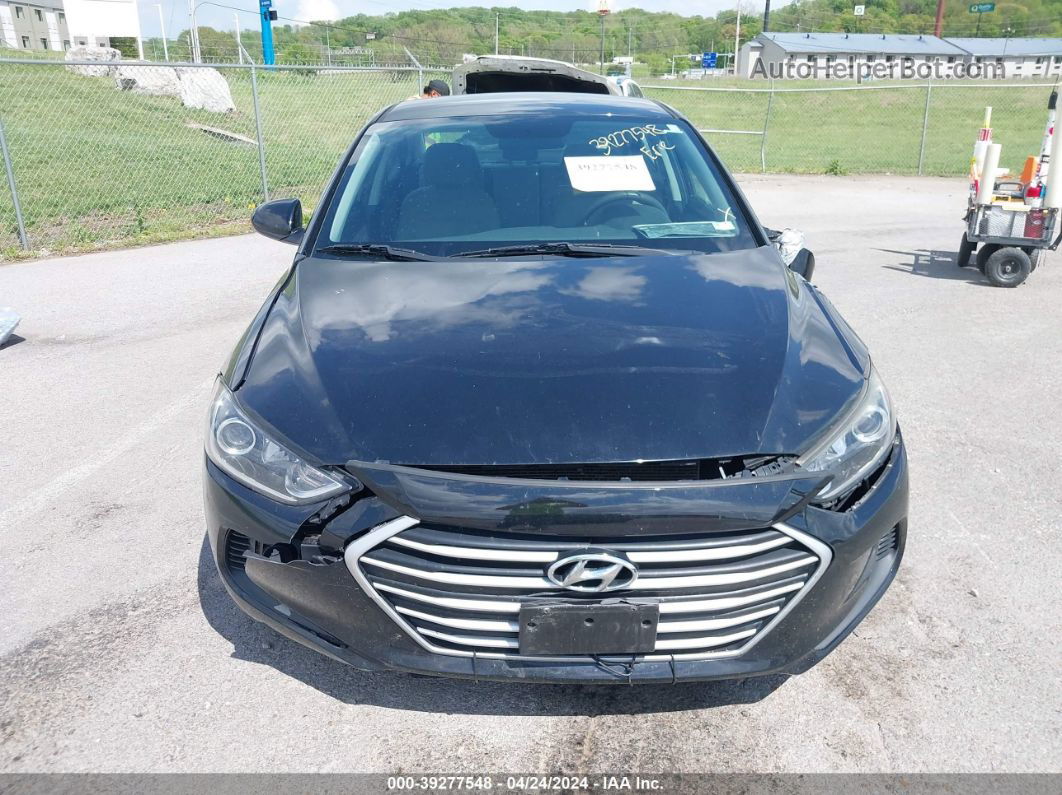 2018 Hyundai Elantra Sel Black vin: 5NPD84LF4JH218769