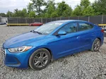 2018 Hyundai Elantra Sel Blue vin: 5NPD84LF4JH219243