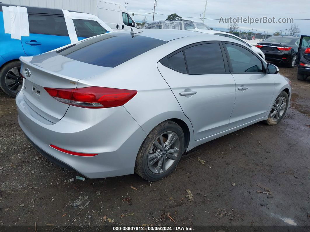 2018 Hyundai Elantra Value Edition Silver vin: 5NPD84LF4JH224541