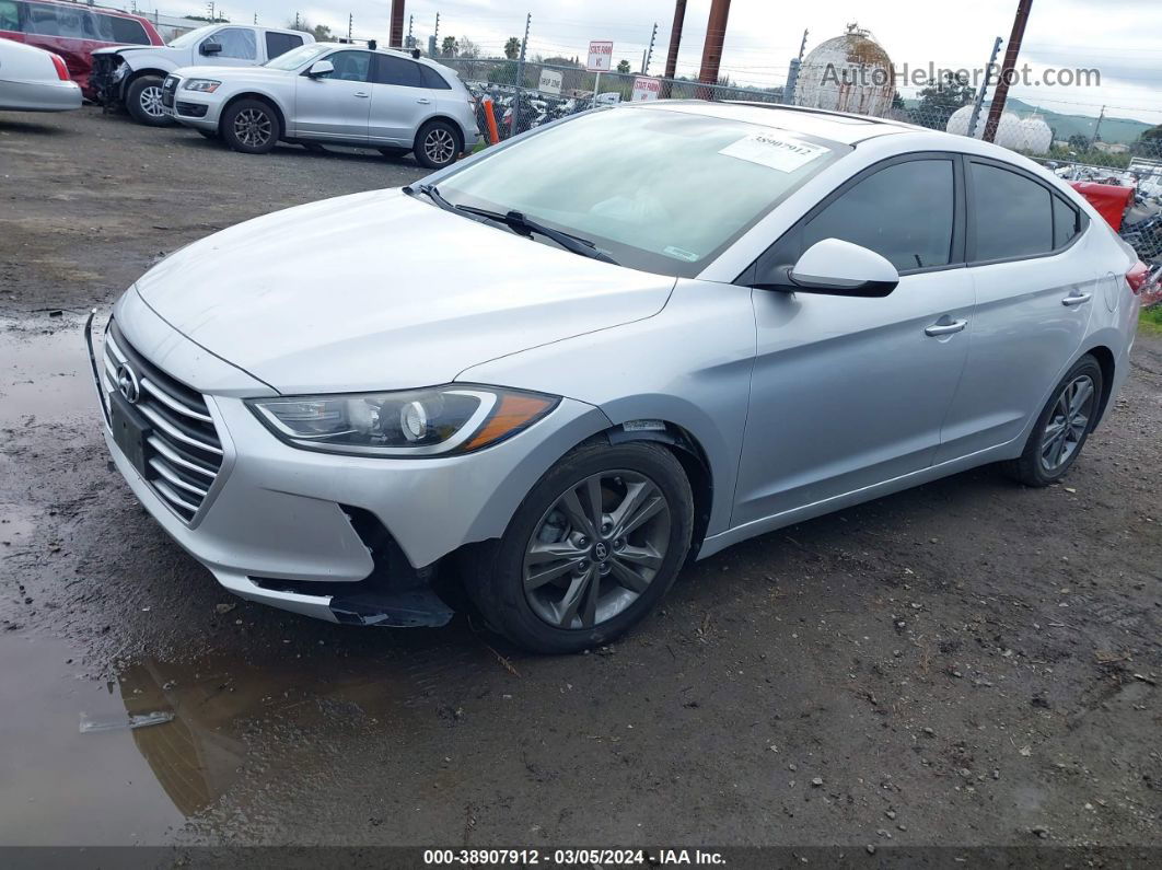 2018 Hyundai Elantra Value Edition Silver vin: 5NPD84LF4JH224541