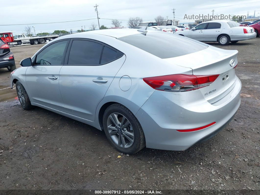 2018 Hyundai Elantra Value Edition Silver vin: 5NPD84LF4JH224541