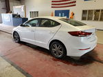 2018 Hyundai Elantra Sel White vin: 5NPD84LF4JH233806