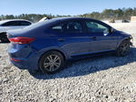 2018 Hyundai Elantra Sel Blue vin: 5NPD84LF4JH254462