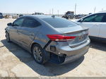 2018 Hyundai Elantra Value Edition Gray vin: 5NPD84LF4JH272489