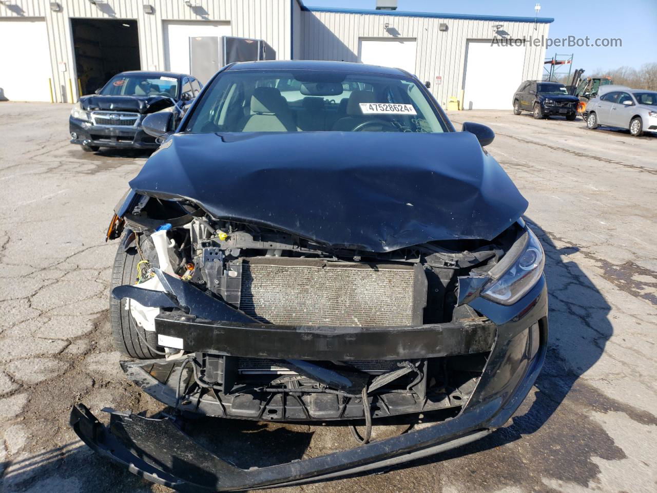 2018 Hyundai Elantra Sel Black vin: 5NPD84LF4JH278129