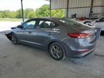 2018 Hyundai Elantra Sel Gray vin: 5NPD84LF4JH296131