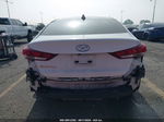 2018 Hyundai Elantra Sel White vin: 5NPD84LF4JH298221