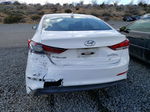 2018 Hyundai Elantra Sel White vin: 5NPD84LF4JH314627