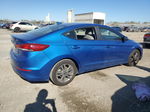 2018 Hyundai Elantra Sel Blue vin: 5NPD84LF4JH329614