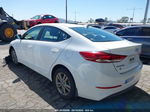 2018 Hyundai Elantra Sel White vin: 5NPD84LF4JH361866