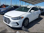 2018 Hyundai Elantra Sel White vin: 5NPD84LF4JH361866