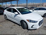 2018 Hyundai Elantra Sel White vin: 5NPD84LF4JH361866