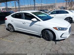 2018 Hyundai Elantra Sel White vin: 5NPD84LF4JH361866