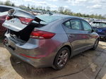 2018 Hyundai Elantra Sel Gray vin: 5NPD84LF4JH385536