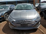 2019 Hyundai Elantra Sel Gray vin: 5NPD84LF4KH405995