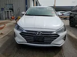 2019 Hyundai Elantra Sel White vin: 5NPD84LF4KH418679